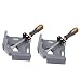 Produktbild Set von 2 nuzamas 90 Grad Ecke Klemme rechtwinklig Aluminiumlegierung hergestellt, verstellbare Swing Kiefer Ecke Klemme, Holz-Schraubstock Holz Metall Schweißen Zwickel, Single Griff