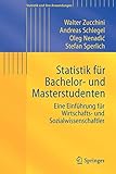 Image de Statistik für Bachelor- und Masterstudenten: Eine Einführung für Wirtschafts- und Sozialwissensch