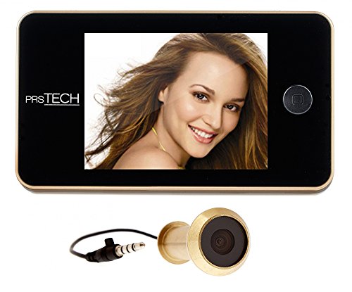 Preisvergleich Produktbild prsTECH PT0230-GD Digitaler Türspion, Gold