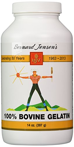 Bernard Jensen 100% Bovine Gelatin 14Oz.