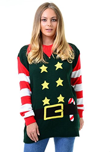 christmas elf jumpers womens