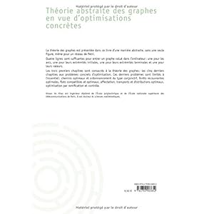 Théorie abstraite des graphes en vue d'optimisations concrètes Livre en Ligne Théorie abstraite des graphes en vue d'optimisations concrètes Livre en Ligne - Telecharger Ebook