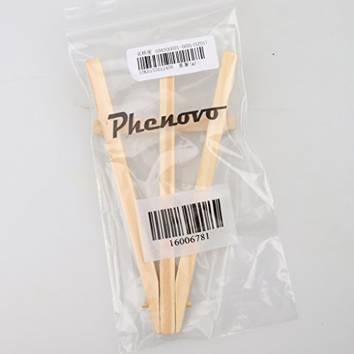 Phenovo Kunst Versorgung Staffelei Mini Holz Tischvitrine Natürliche Handwerk Stehen – 15 * 8cm - 2
