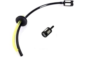 HURI Universel Filtre à essence joint pour Débroussailleuse Timbertech, Taille-haie, outil 4 en 1 et Moteurs dont le réservoir possède une ouverture de 18 mm