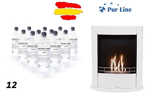 Combustible de origen natural líquido 12 Botellas 1L LIQ-12N