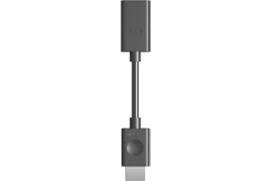 Extensión HDMI de 12 cm con adaptador macho a hembra, compatible con dispositivos Fire TV Stick y más