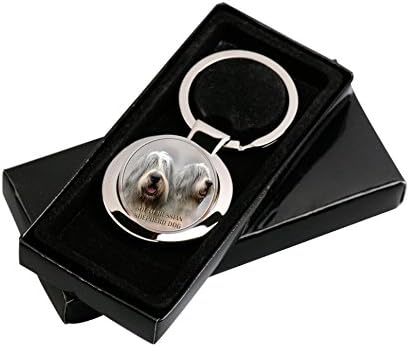 South Russian Shepherd Dog Key Ring in a Gift Box