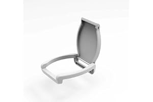 Lzydd Webcam-Schutz für Privatsphäre, schützt die Gegenlichtblende für Logitech StreamCam, Live-Streaming-Webcam (Weiß)