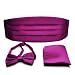 Produktbild PenSeeHerren Kummerbund, Einfarbig Rosa Fuchsia