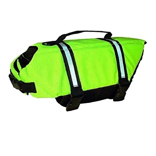 Emours-Dog-Life-Jacket-Reflective-Nylon-Neoprene-Ripstop-Pet-Saver-Adjustable-Life-Preserver-with-Bandana
