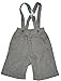 Baby Pale Green Linen Blend Suspender Shorts (6 Months)