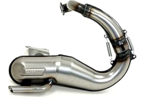 MARMITTA ESPANSIONE GIANNELLI PER PIAGGIO APE 50 VERNICIATA TRASPARENTE