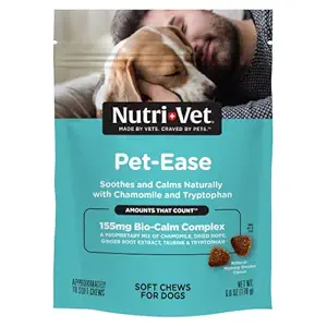 Nutri-Vet Pet-Ease Soft Chews for Canines 6 Ounce