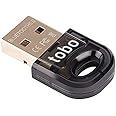 Tobo Mini USB Bluetooth 5.0 Adapter Wireless Bluetooth Dongle Receiver for Computer, Mouse, Keyboard (Install Driver First)-(TD-851WA-02)