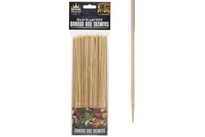 BAR-B-King 910056 Bamboo BBQ Skewers | Brown | 150pcs