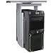 Produktbild AMSTYLE PC-Halter 360 ° drehbar Universal Computerhalterung 46-68 cm Silber | Tischhalterung mit Auszugsystem | Untertisch Befestigung höhenverstellbar