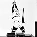 Produktbild guijiumai DIY tapete Wand Vinyl nackt hot Girl Frau wandaufkleber Home Interior wandbilder haushaltswaren Design schwarz l 72 x 120 cm