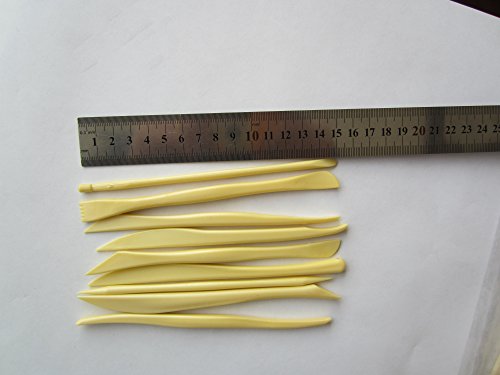 10pcs Plastik Ton-Skulptur-Tools Eingestellt - 3