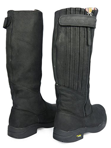 LADIES-KANYON-HORSE-RIDING-WATERROOF-YARD-COUNTRY-LONG-LEATHER-BOOTS-SIZE-UK-3-8