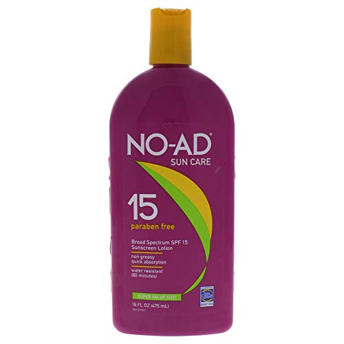 No-ad - Loción de protección solar, SPF 15-473,17 ml.