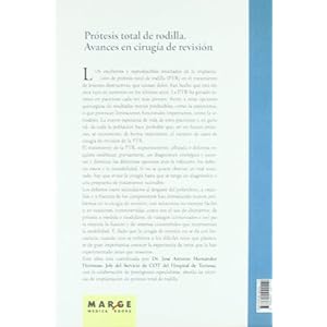 Avances en cirugía de revisión de la prótesis total de rodilla