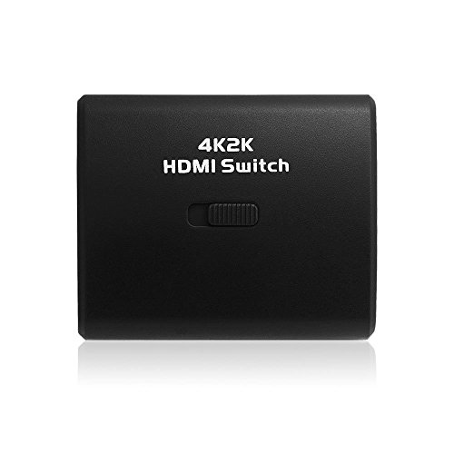 Top-Longer 2-in-1-out Hdmi Switch 4K X 2K Manual Controlling HDMI Adapter - 4