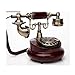 Produktbild TANGADYL Retro Telephone Metall Schwenk Platte Dreh Zifferblatt Antike Festnetz Telefon Büro Home Hotel,Canvasline