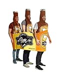 Morphsuits MCCMBC - Bier-Flaschen-Kasten-Kostüm - Uni Größe