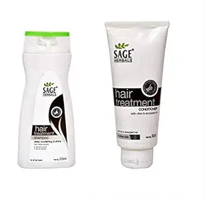 Pure Herbals Sage Hair Treatment Shampoo & Conditioner Combo (Set of 2)