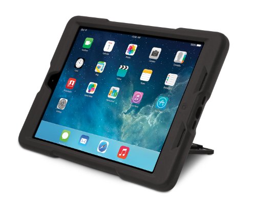 Kensington K97065WW BlackBelt 2nd Rugged Schutzhülle mit Stand für Apple iPad Air schwarz