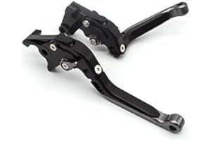 FXCNC Motorcycle Billet Sand Blasting Folding Exdendable Brake Clutch Levers for R1200R R1200RS 2015-2018, R1200RT R1200GS Adventure (LC) 2014-2018, R1200GS (LC) 2013-2018