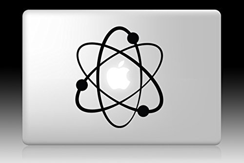 Atom Big Bang MacBook Decal Matt Black 11" 13" 15" 17" air pro retina
