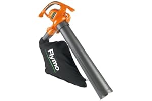 Flymo PowerVac 3000V Electric Garden Blower & Vacuum | 3-in-1 Powerful Leaf Blower, Vacuum & Mulcher with Variable Speed | 3000W
