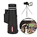 Produktbild so-buts 50X60 Monocular Military Mini Nachtsicht Wasserdicht Anti-Fog mit Handy-Clip und Stativ Geeignet für Camping Vogelbeobachtung Reisen Garten Natur Tiere und Jagd (Schwarz)