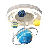 【Diseño moderno de la lámpara de techo】: esta hermosa luz infantil es perfecta para la habitación de todos los niños.Esta luz es adecuada para la habitación, el restaurante, la oficina, etc. de su hijo. Adecuada para lofts, apartamentos o residencias modernos.