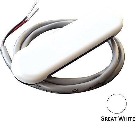 Shadow-Caster Courtesy Light w/2' Lead Wire - White ABS Cover - Great White - by Shadow Caster LED Lighting