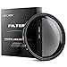 Produktbild K&F Concept Objektiv Slim Fader ND Filter 40.5mm Variabler ND Filter 40.5mm Verstellbar Graufilter 40.5mm mit Kamera Zubehör Objektiv Reinigungstuch 40.5mm für Canon Nikon Sony DSLR Kamera