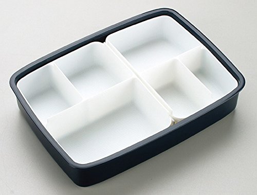 Skater Japanese Modern/Traditional Compartmental Bento Box, 870ml, Chopsticks by Skater - 2