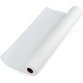 OTYMIOW Rollo Papel de Calco Dibujo 43 cm × 50 m Transparente Translúcido de 29 g/m² Papel de Boceto Rollo de PapelCalco para