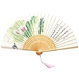 Der Fächer ist leicht und super verarbeitet und passt in fast jeder Handtasche.Man kan den Fächer einfach mitnehmen.Damen oder Freundin bei Party,Hochzeit,Banquett.