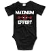 MTOO Baby's Deadpool Hanging Bodysuit Romper Playsuit Outfits Clothes Climbing Clothes Short Sleeve Black