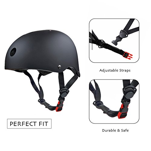 SymbolLife BMX / Skate / Motorroller Helm fahrradhelm motorroller helm Zyklus / Bike / Scooter / Skatehelm CE EN1078 TÜV Zulassungen - 7