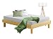 Produktbild Loft24 OCTAVE Bett 90x190 cm Einzelbett Gästebett Jugendbett Bettgestell Holzbett Kiefer massiv