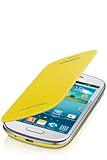 Lieferumfang: Samsung Original schützende Display-Klappe / Flip-Cover EFC-1M7FYEGSTD (kompatibel mit Galaxy S3 mini) in yellow