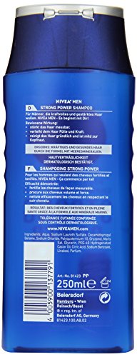 Nivea Men Pflegeshampoo Strong Power, 250 ml - 2