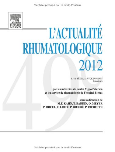 ACTUALITE RHUMATOLOGIQUE 2012