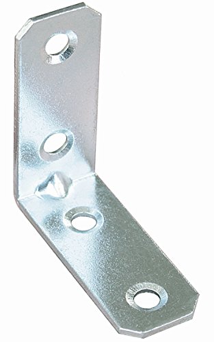 Preisvergleich Produktbild 100 Winkel Möbelwinkel Stuhlwinkel Sicke 40 x40x16 mm