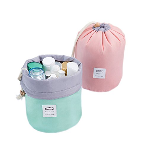 Reise-Fass-Kosmetiktasche Multifunktion-kosmetisch-Tasche-Toilettenartikel-Aktentasche - 5
