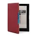 Produktbild Mulbess - Kobo Aura Hülle Case aus echtem Leder mit Auto Sleep Wakeup Funktion für eReader eBook Kobo Aura 6 Zoll Farbe Rotwein Violett