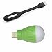LipiWorld Mini Portable & Flexible USB Bulb + LED Light Lamp For Laptop/ Desktop/ Powerbank/ All Mobile (USB Light + Bulb) RS.139.00